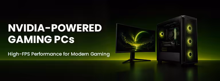 Nvidia GeForce Gaming PC's