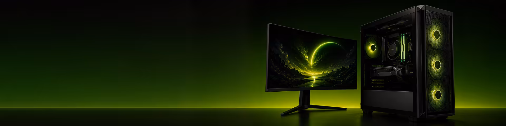 NVIDIA-Powered Gaming PCs