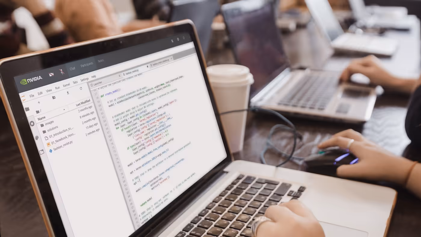 AI developer using NVIDIA DGX Spark for prototyping and validating models