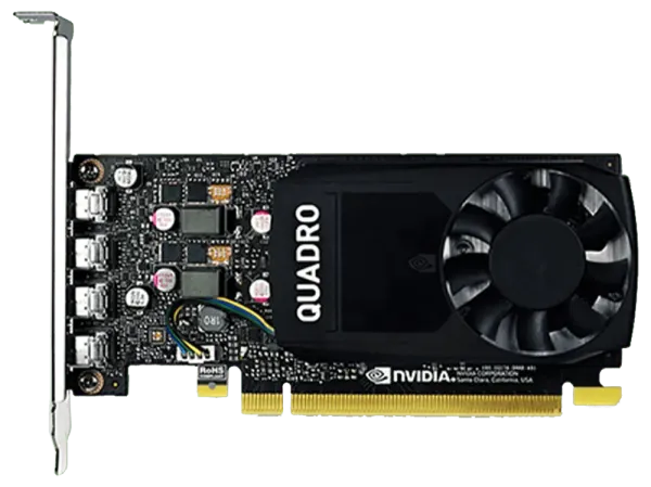 NVIDIA Quadro P1000 4GB GDDR5 Workstation Graphics Card - Open Box