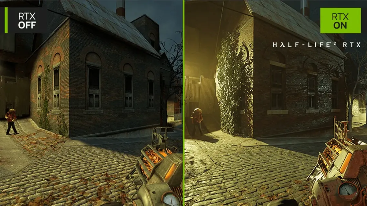 Ray tracing visual comparison
