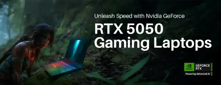 Nvidia RTX 5050 Gaming Laptops