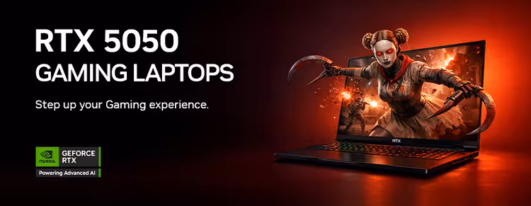 Nvidia RTX 5050 Gaming Laptops