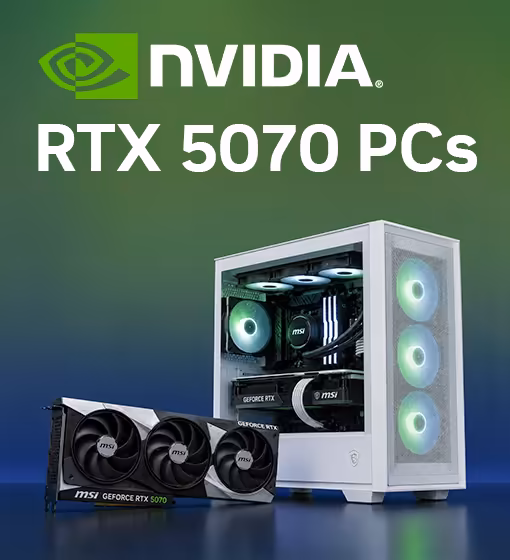 RTX 5070 PCs