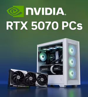 RTX 5070 PCs