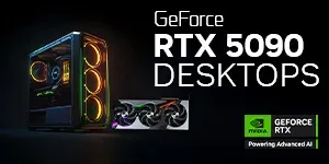 GeForce RTX 5090 Gaming PC's
