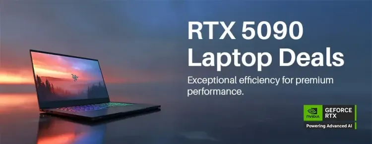 Nvidia GeForce RTX 5090 Laptops for Gaming & Creative Work