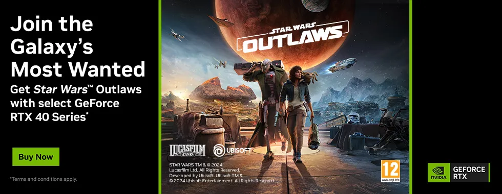 NVIDIA RTX Star Wars Outlaws Game Bundle