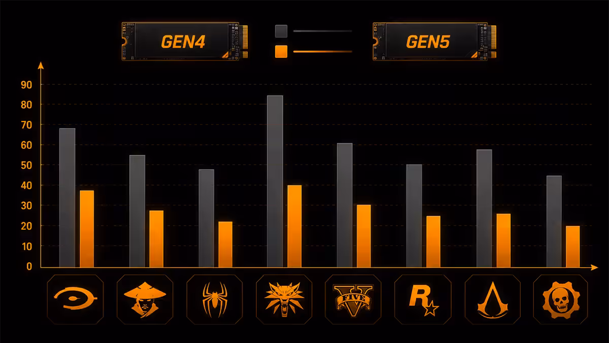 Gen 4 vs Gen 5 load times