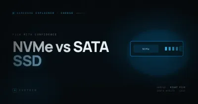 NVMe vs SATA SSD: The Real Difference SA