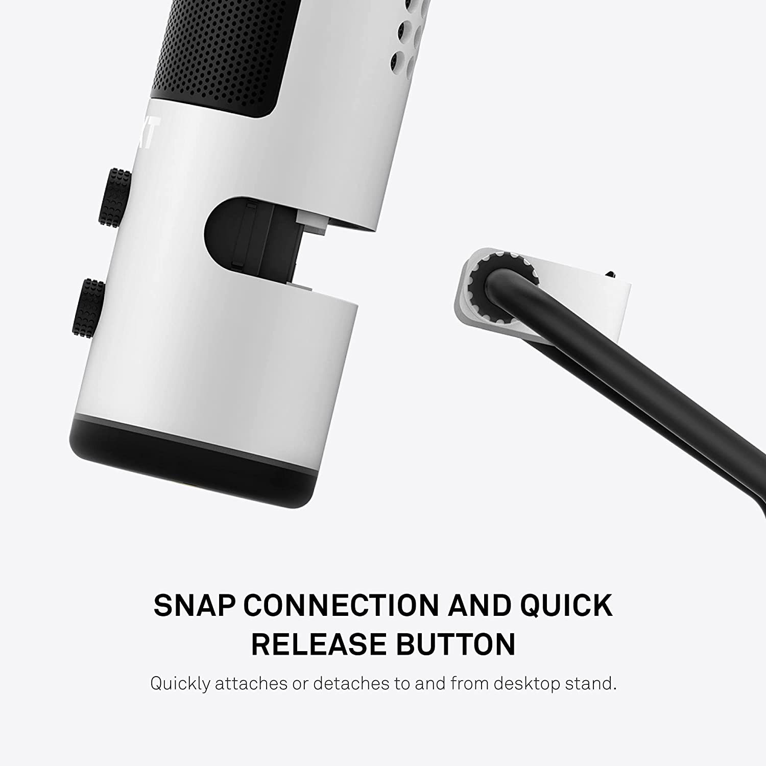 NZXT Capsule USB Gaming Microphone - White - Best Deal - South