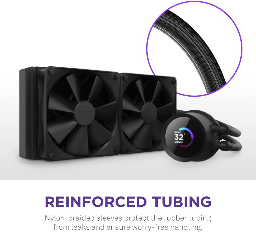 NZXT Kraken 240mm AIO Liquid Cooler - Black | High-Performance