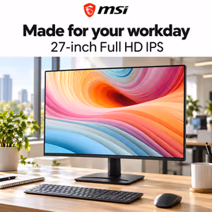 MSI PRO MP275 E2 27" FHD 120Hz IPS Monitor - image 2