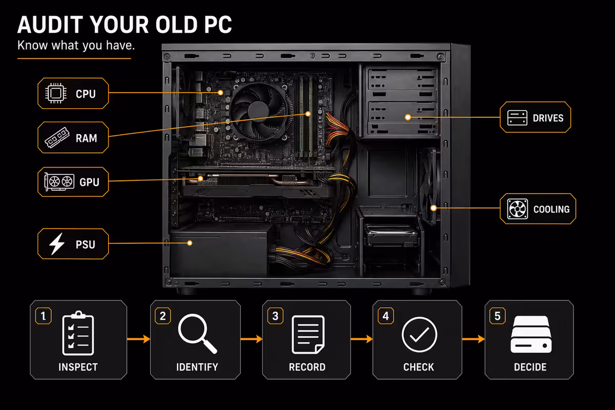 Audit the PC first - what are you actually working with?