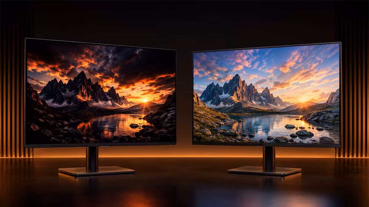 OLED vs IPS monitor