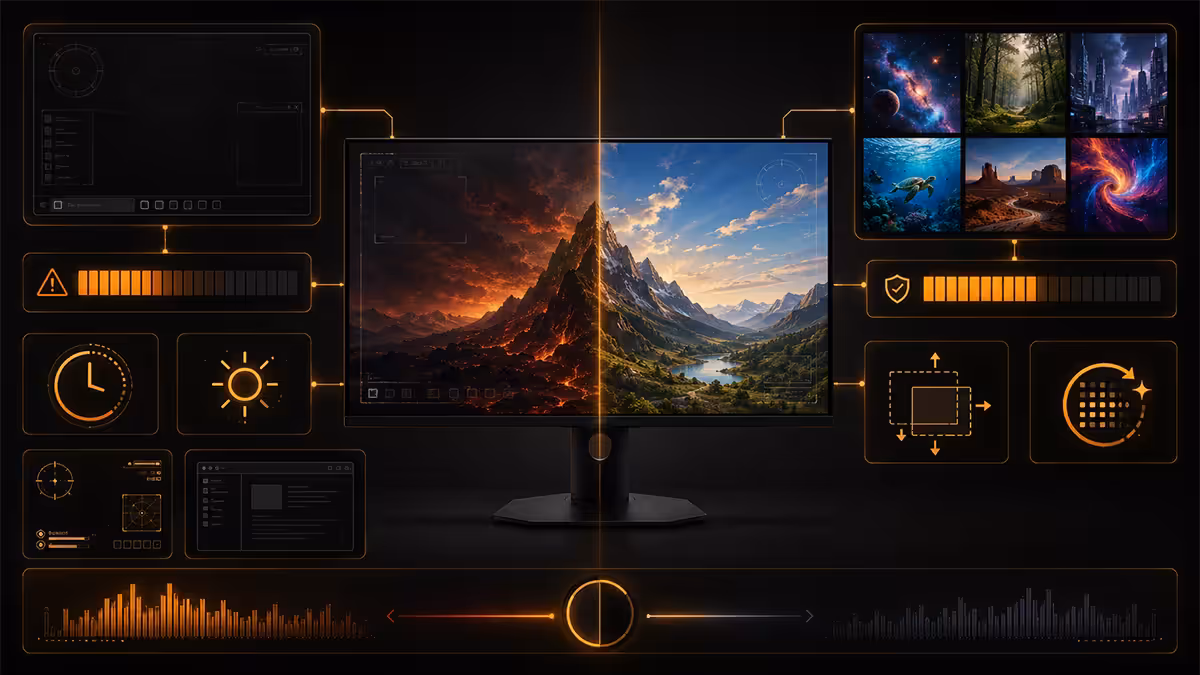 OLED monitor burn-in 2026