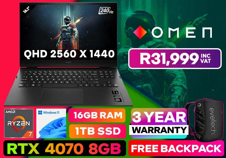 omen by hp 16 ryzen 7 rtx 4070 gaming laptop 7z8u4ea