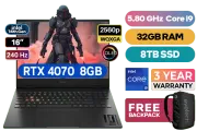 OMEN Transcend by HP 16 Intel Core i9 RTX 4070 Laptop A76U7EA With 8TB SSD - image 1