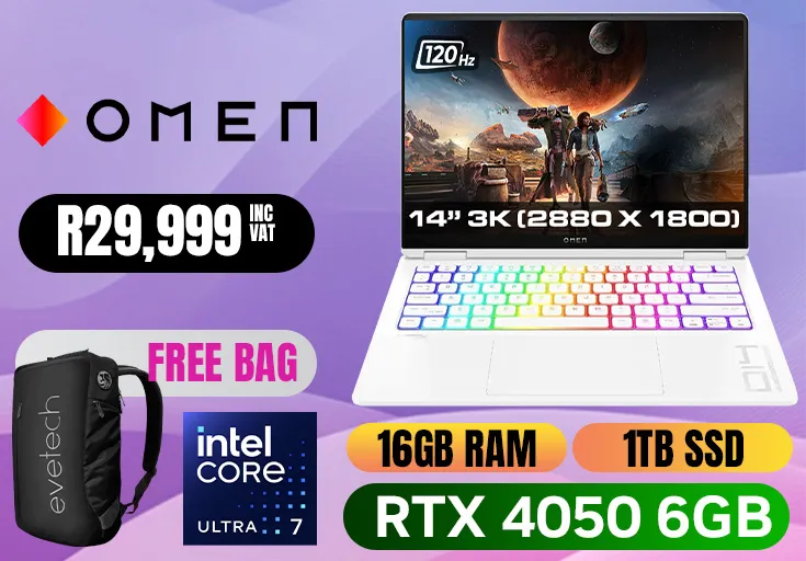OMEN Transcend by HP Ultra 7 RTX 4050 laptop