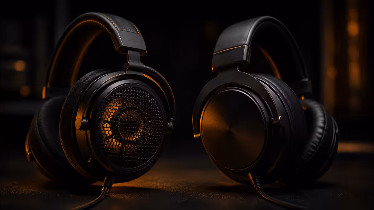 Open-back vs closed-back headphones