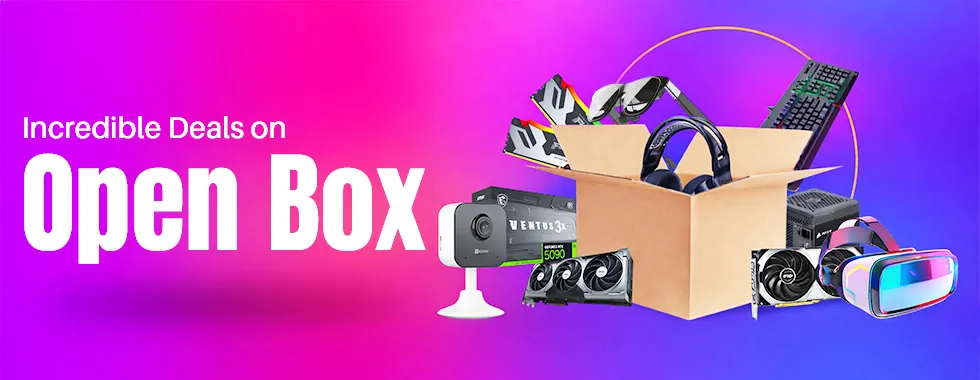 Incredible Open Box Deals at Evetech