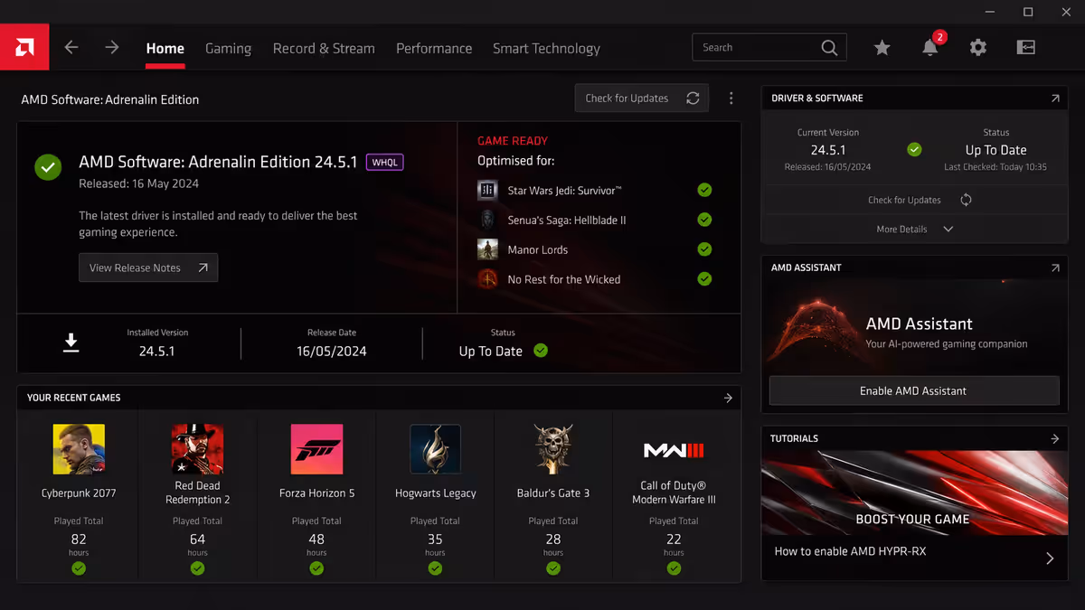Driver update workflow