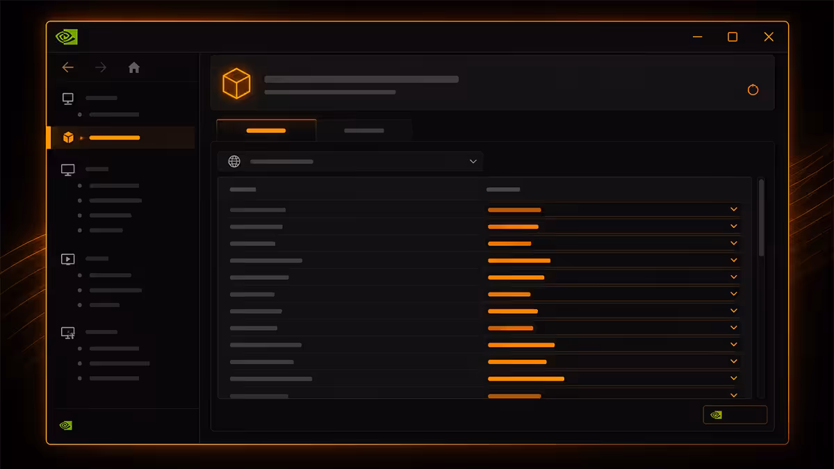 Optimize NVIDIA Control Panel