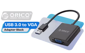ORICO UTV-BK-BP USB 3.0 to VGA Adapter — VGA Display Link - image 1