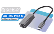 Orico XC-R45 USB-C to Gigabit Ethernet Adapter — 1000 Mbps - image 1