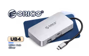 Orico UB4-SV 6-in-1 USB Hub 40Gbps Dual 4K60 - image 1