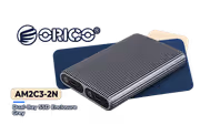 Orico ORICO-AM2C3-2N-GY-BP Dual-bay SSD Enclosure 10Gbps Type-C - image 1
