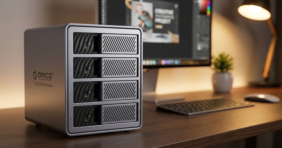 Orico 9848RU3 4-Bay RAID DAS 5Gbps, 88TB | Evetech
