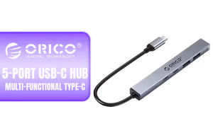 Orico 5 port USB C Hub Orico 5 port USB C Hub - Image 1