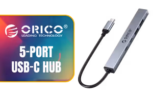 Orico 5 port USB C Hub Orico 5 port USB C Hub - Image 1