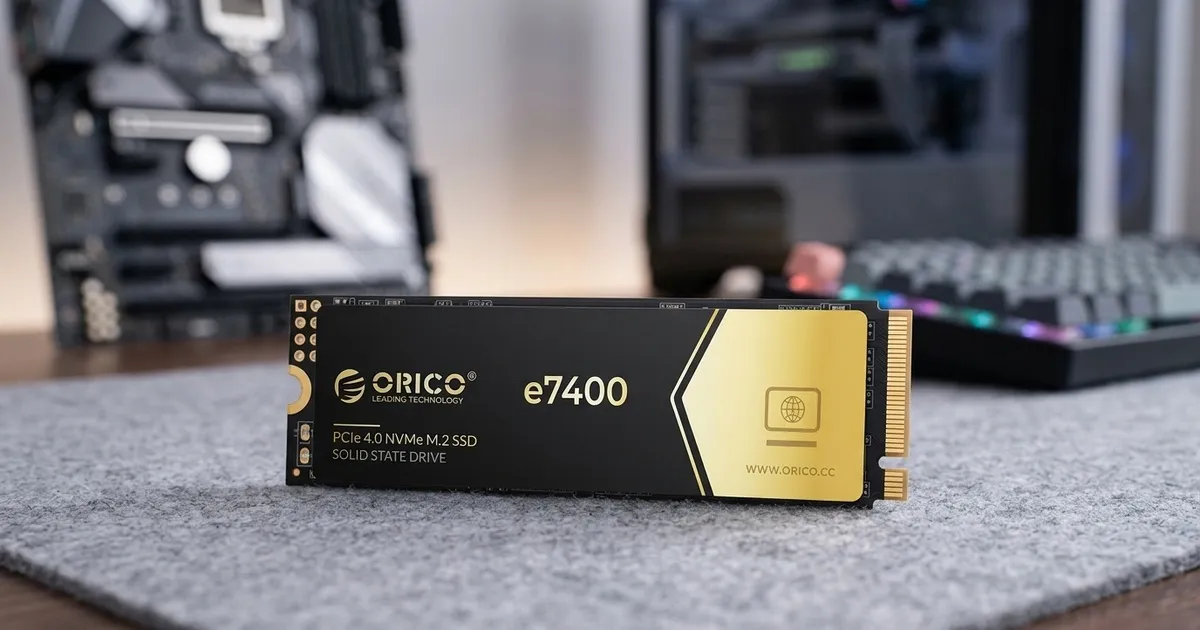 ORICO e7400 1TB M.2 NVMe SSD — PCIe Gen4, PS5 Ready | Evetech