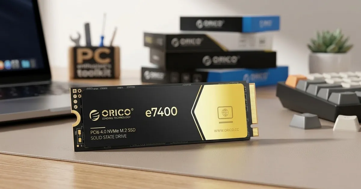 ORICO e7400 2TB NVMe SSD — PCIe Gen4 x4, PS5 Ready | Evetech