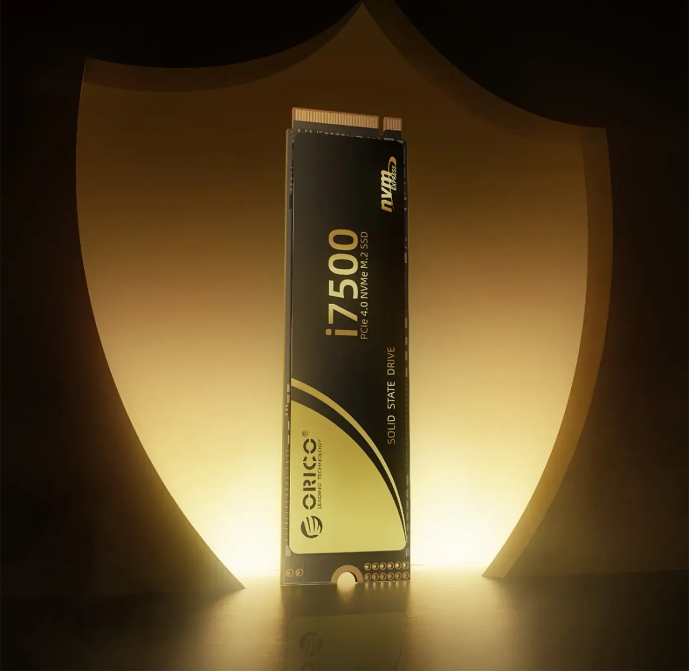 ORICO i7500 SSD graphic covering power loss protection and wear levelling