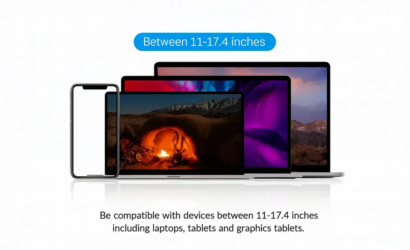 Range of devices compatible with the Orico MA15 laptop stand