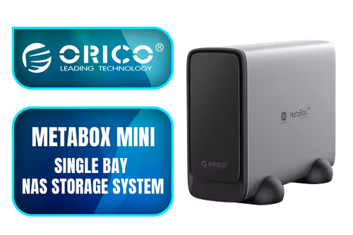 Orico MetaBox Mini Single Bay NAS Storage System - Image 1