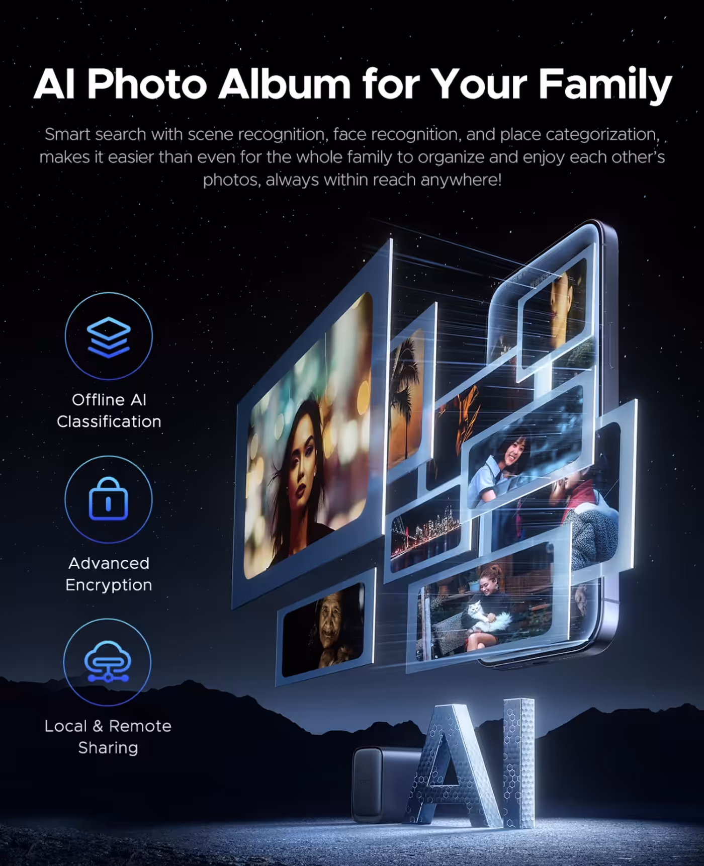 ORICO HS500 photo album banner