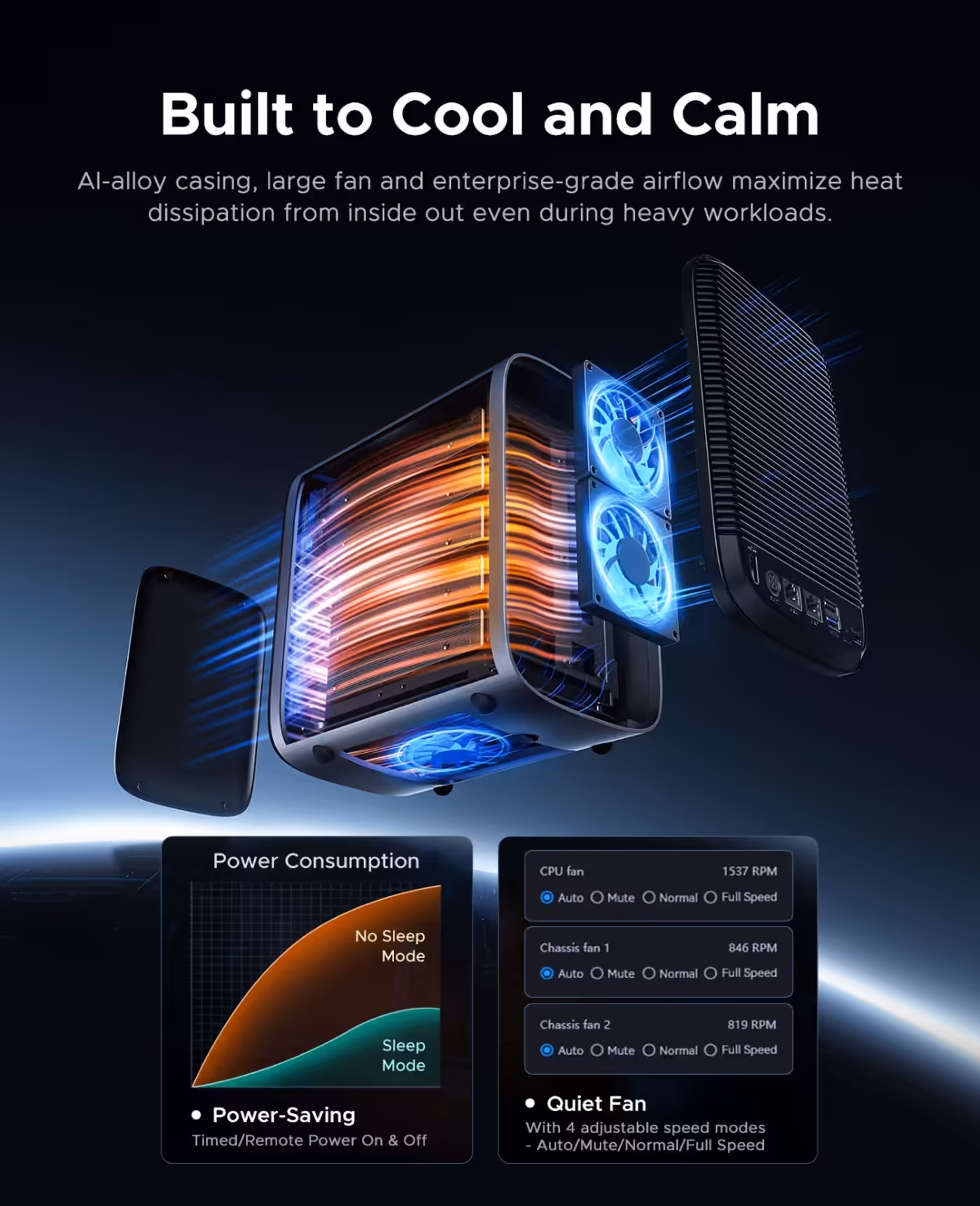 ORICO HS500 cooling banner