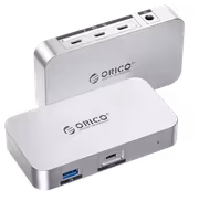 [OPEN BOX] Orico UB4-SV 6-in-1 USB Hub — Dual 4K@60Hz, 40Gbps - image 2