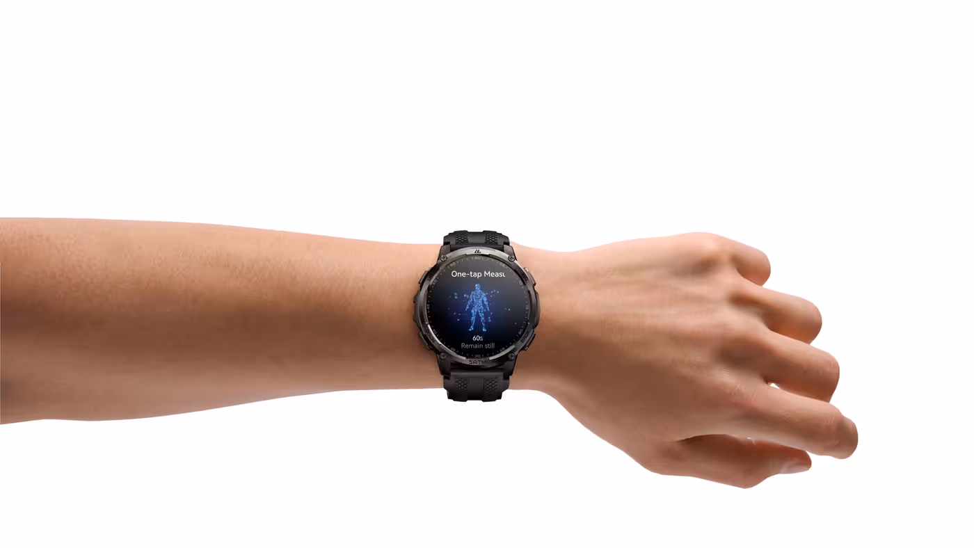 4PD optical sensor for heart rate and blood oxygen monitoring