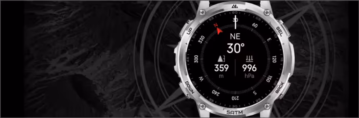 Altitude tracking with 24-hour elevation change visualization
