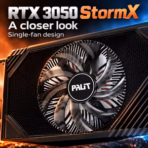 Palit GeForce RTX 3050 StormX 6GB GDDR6 Gaming Card - image 3