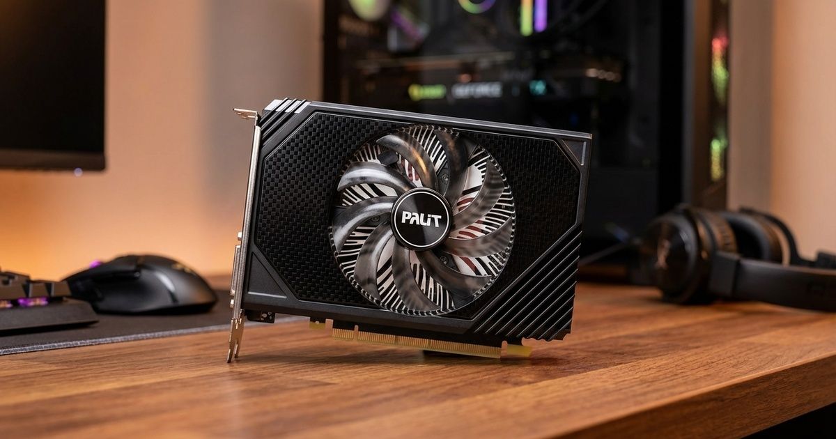 Palit GeForce RTX 3050 StormX 6GB GDDR6 Gaming Card
