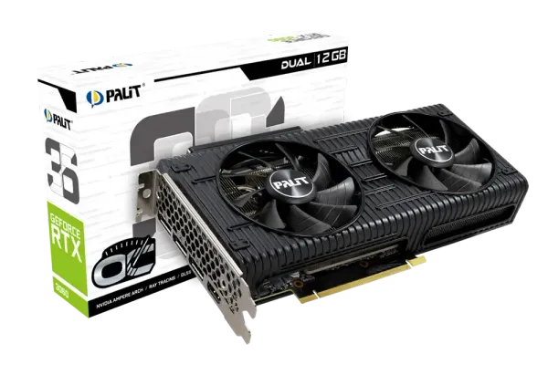 Palit GeForce RTX 3060 DUAL OC 12GB Graphics Card - High