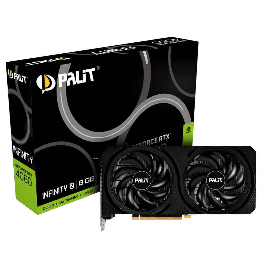 Palit GeForce RTX 4060 Infinity 2 8GB GDDR6 | High-Performance GPU