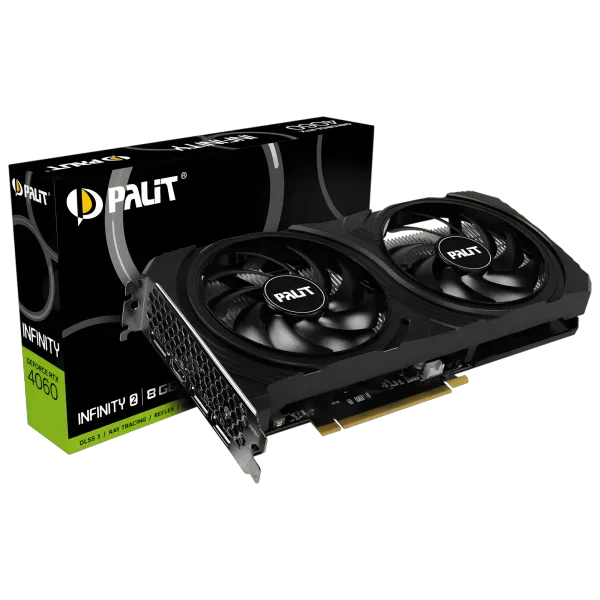 Palit GeForce RTX 4060 Infinity 2 8GB GDDR6 | High-Performance GPU