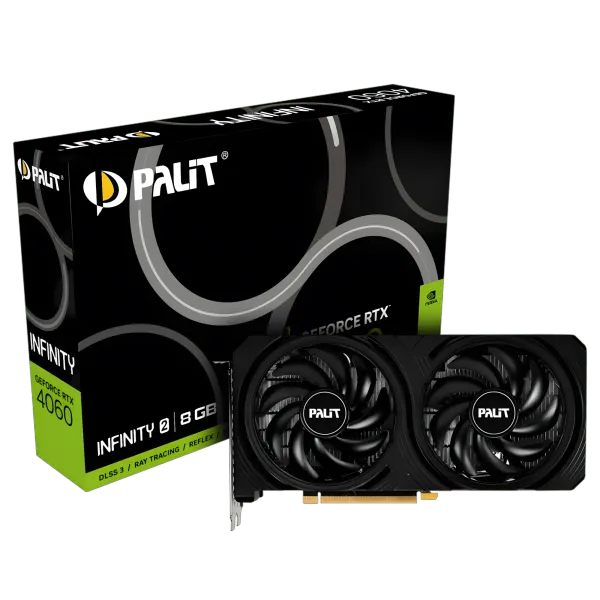 Palit GeForce RTX 4060 Infinity 2 8GB GDDR6 | High-Performance GPU